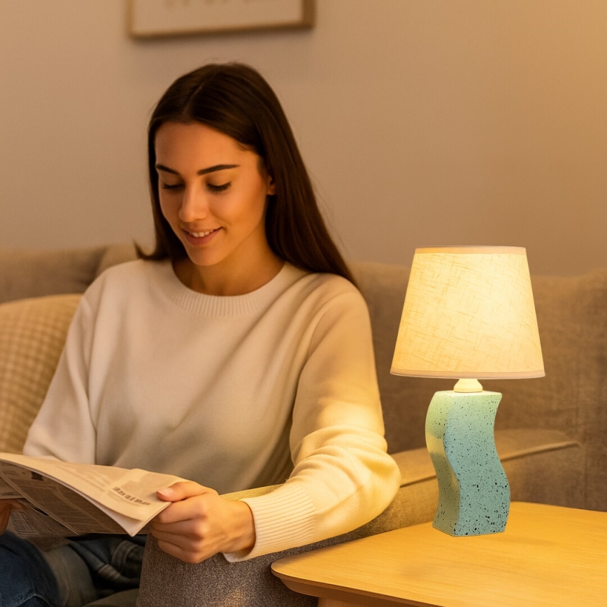 Rabalux - Bordslampa 1xE14/40W/230V blå