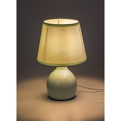 Rabalux - Bordslampa 1xE14/40W/230V mintgrön