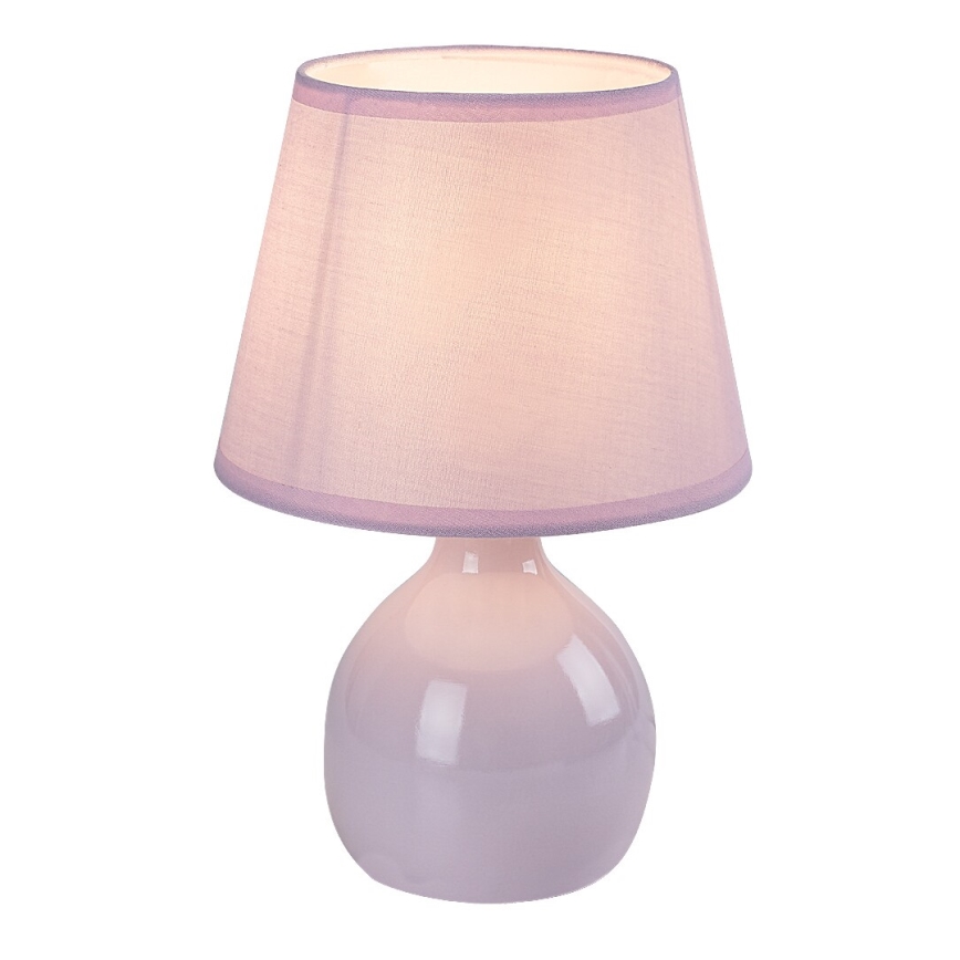 Rabalux - Bordslampa 1xE14/40W/230V rosa