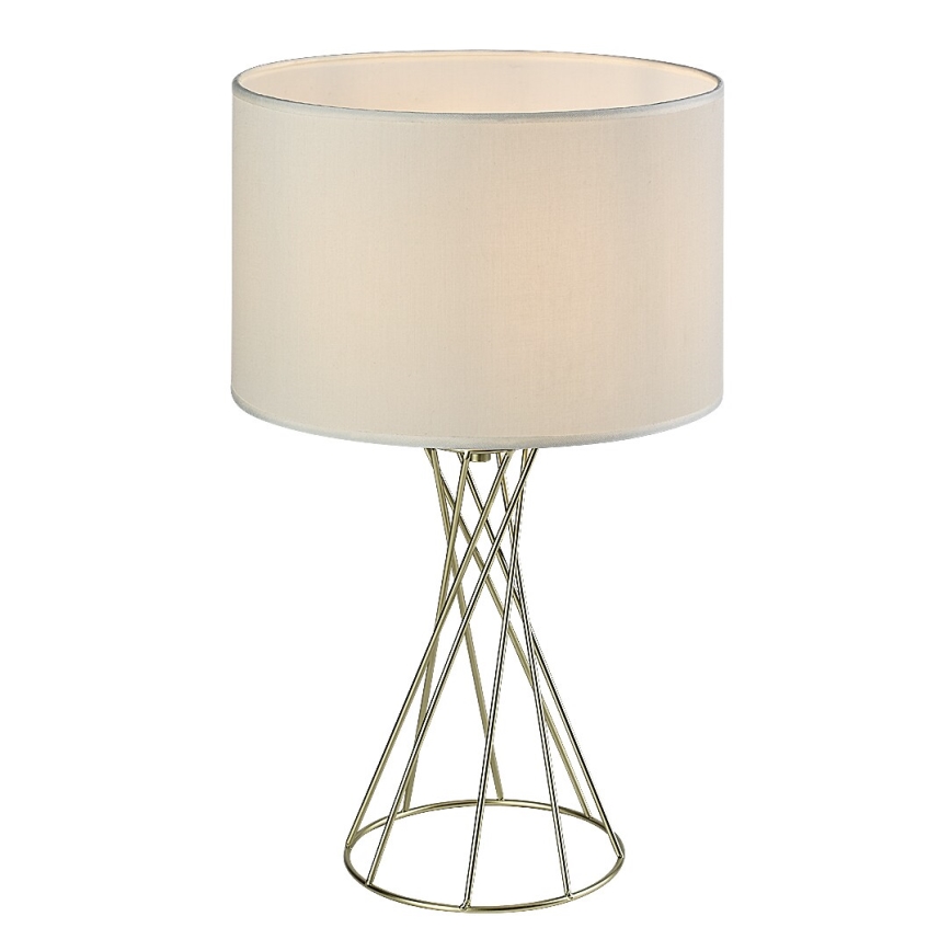 Rabalux - Bordslampa 1xE27/40W/230V guld/vit