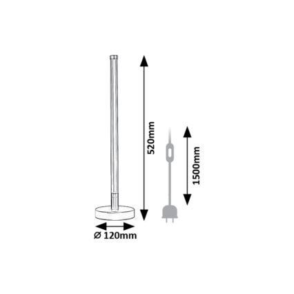 Rabalux - LED bordslampa LED/8W/230V 3000K