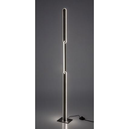 Rabalux - LED Dimbar golvlampa LED/33W/230V 3000/4000K svart