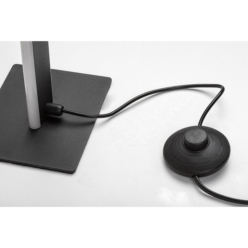 Rabalux - LED Dimbar golvlampa LED/33W/230V 3000/4000K svart