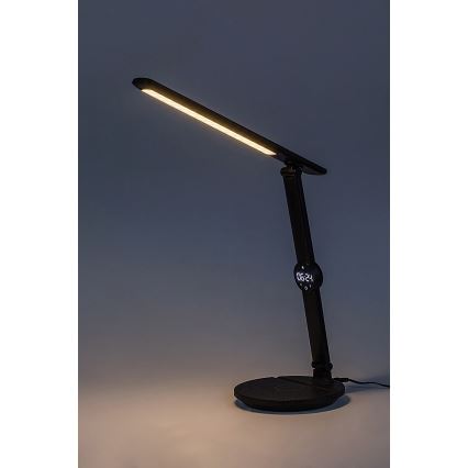 Rabalux - LED ljusreglerad bordslampa touch med en display LED/9W/230V 3000/4000/6500K