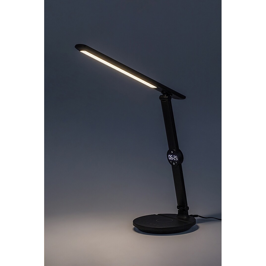 Rabalux - LED ljusreglerad bordslampa touch med en display LED/9W/230V 3000/4000/6500K