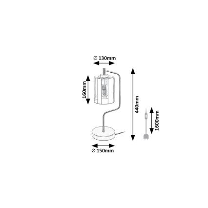 Rabalux - Bordslampa 1xE27/40W/230V