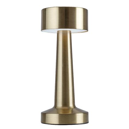 Rabalux - LED Uppladdningsbar beröring bordslampa LED/2,7W/5V 1200mAh 3000/4000/6000K guld