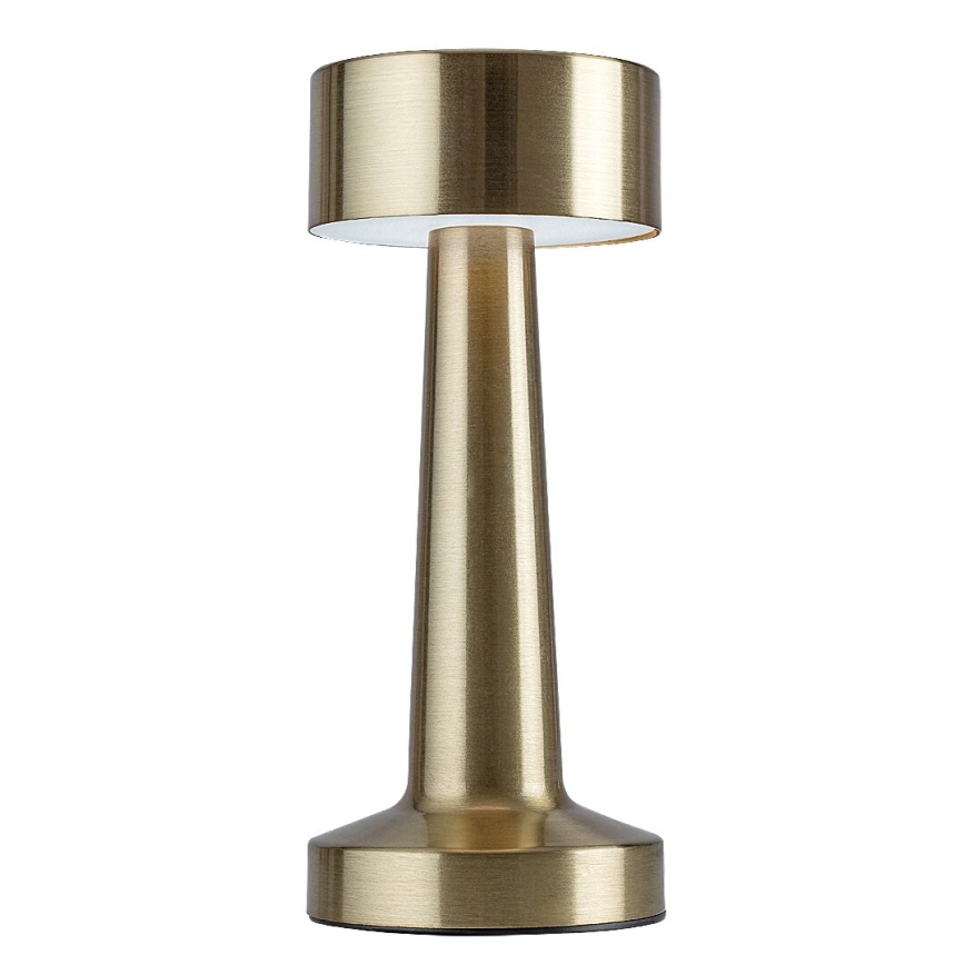 Rabalux - LED Uppladdningsbar beröring bordslampa LED/2,7W/5V 1200mAh 3000/4000/6000K guld