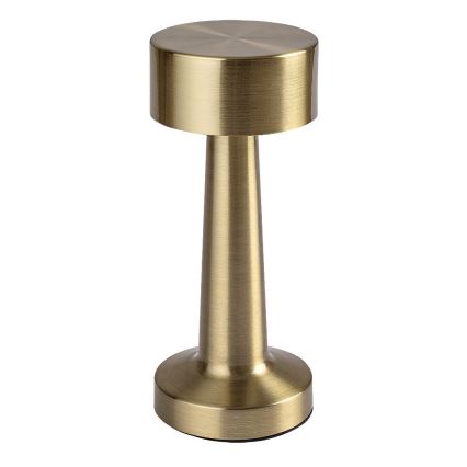 Rabalux - LED Uppladdningsbar beröring bordslampa LED/2,7W/5V 1200mAh 3000/4000/6000K guld