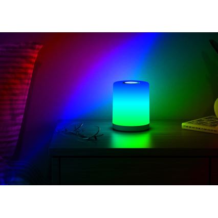 Rabalux - LED RGB Uppladdningsbar bordslampa LED/0,8W/5V 1800mAh