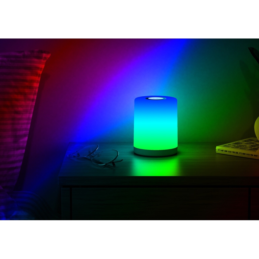 Rabalux - LED RGB Uppladdningsbar bordslampa LED/0,8W/5V 1800mAh