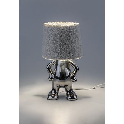 Rabalux - Bordslampa 1xE14/40W/230V skinande krom