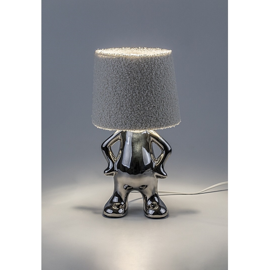Rabalux - Bordslampa 1xE14/40W/230V skinande krom