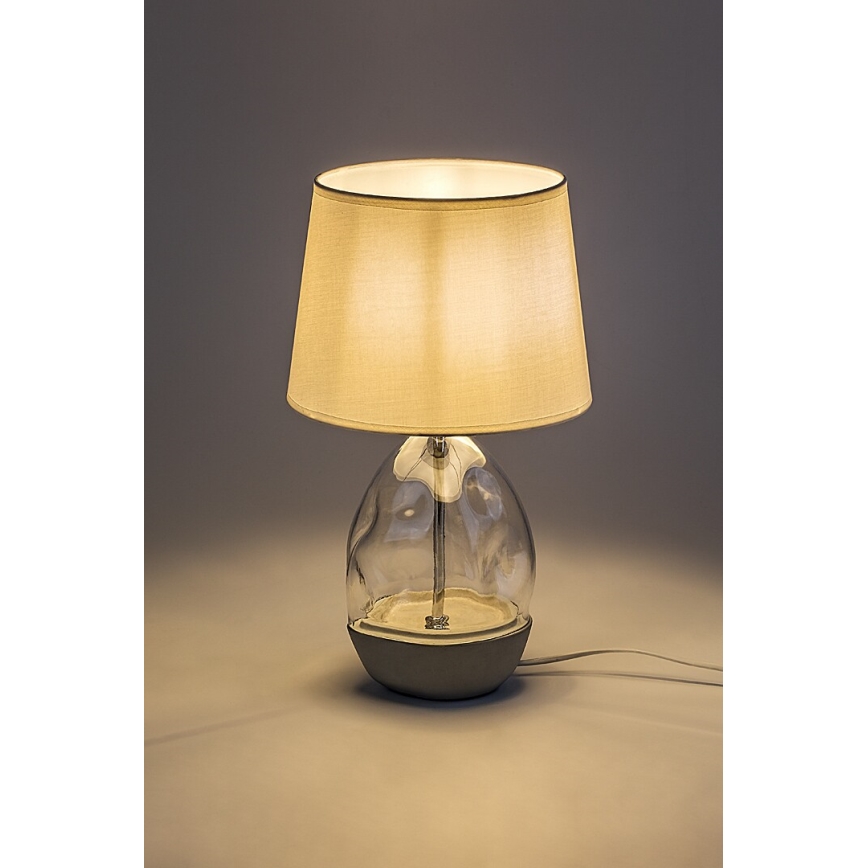 Rabalux - Bordslampa 1xE27/40W/230V vit