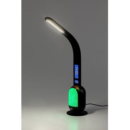 Rabalux - LED RGB Ljusreglerad bordslampa LED/5W/230V svart