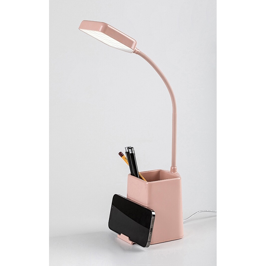 Rabalux - LED Dimbar bordslampa LED/6W/230V 5000K rosa