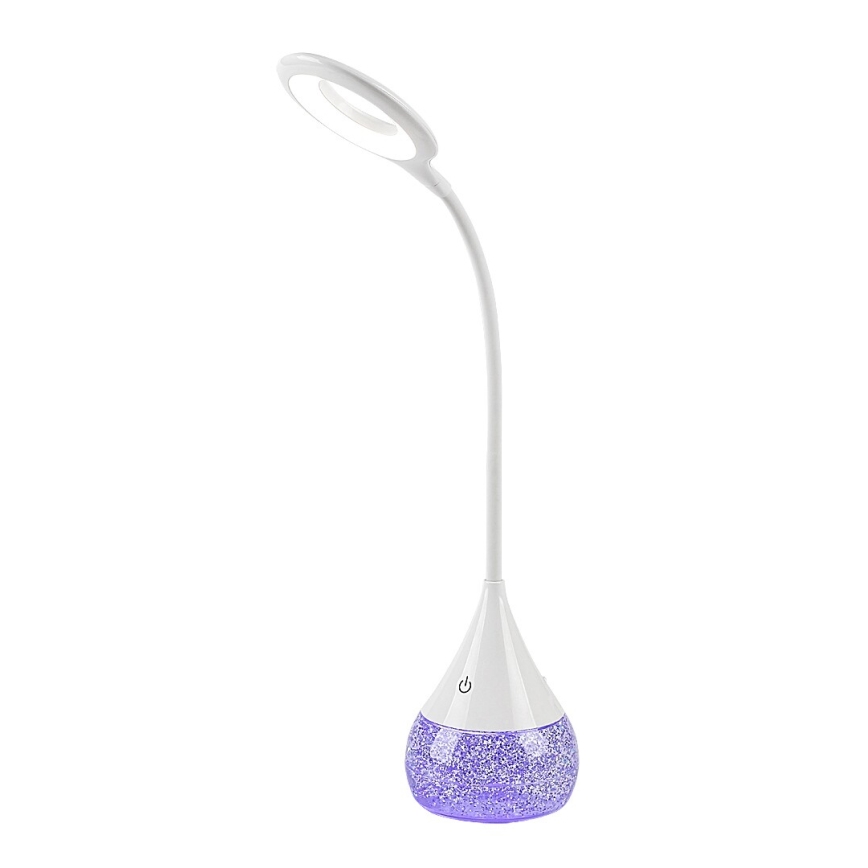 Rabalux - LED RGB Ljusreglerad bordslampa LED/4W/230V vit