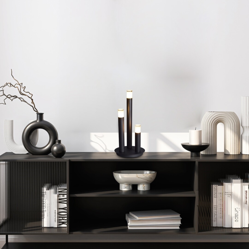Rabalux - Bordslampa 3xG9/5W/230V svart