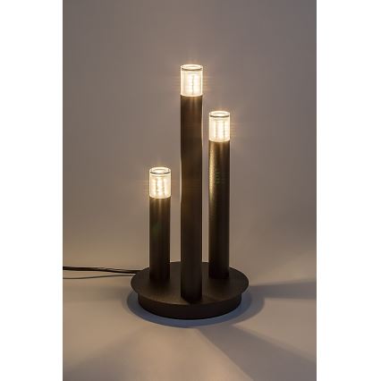 Rabalux - Bordslampa 3xG9/5W/230V svart