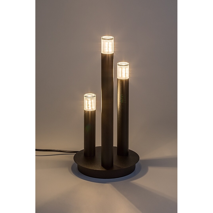 Rabalux - Bordslampa 3xG9/5W/230V svart