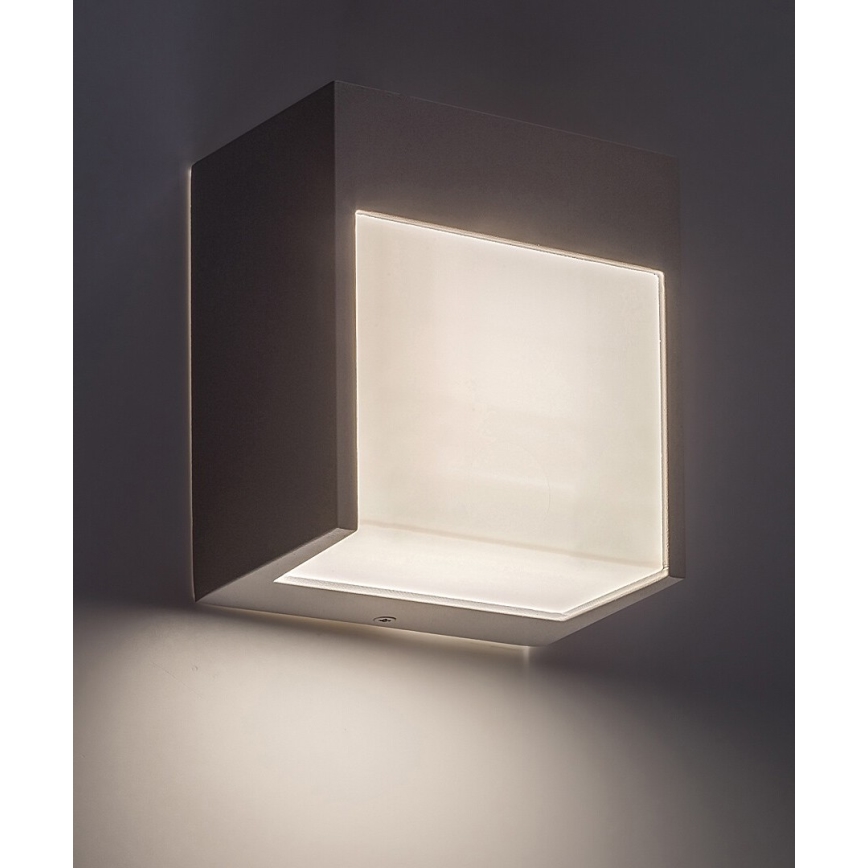 Rabalux - LED Utomhus vägglampa  LED/12W/230V vit  IP54