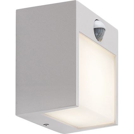 Rabalux - LED Utomhus väggbelysning med sensor LED/12W/230V white IP44