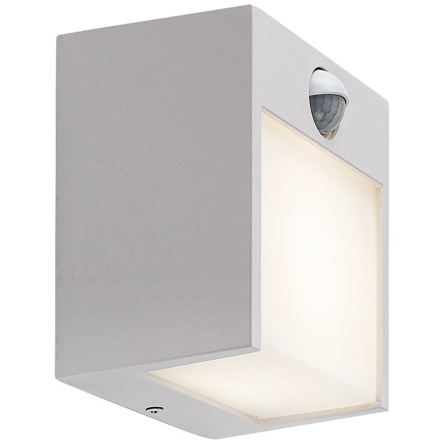 Rabalux - LED Utomhus väggbelysning med sensor LED/12W/230V white IP44