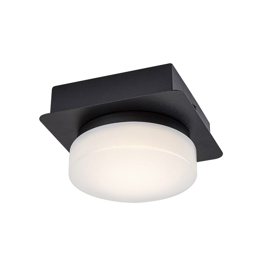 Rabalux - LED taklampa för badrum LED/5W/230V IP44 4000K svart