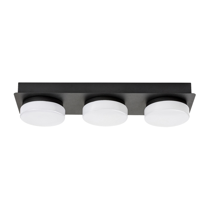 Rabalux - LED taklampa för badrum 3xLED/6W/230V IP44 svart