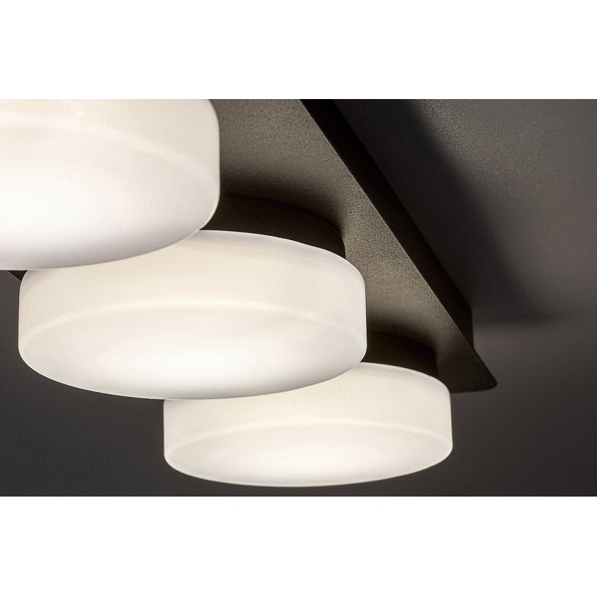 Rabalux - LED taklampa för badrum 3xLED/6W/230V IP44 svart