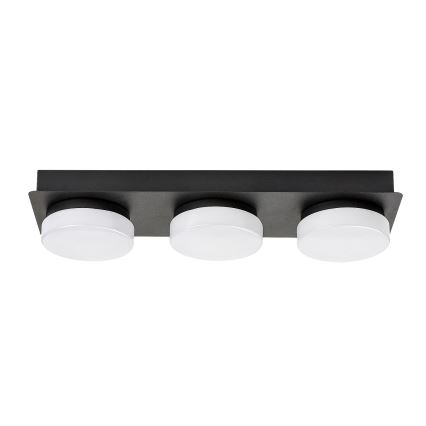 Rabalux - LED taklampa för badrum 3xLED/6W/230V IP44 svart