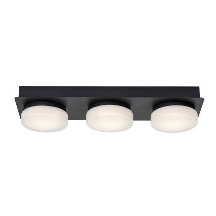 Rabalux - LED taklampa för badrum 3xLED/6W/230V IP44 svart