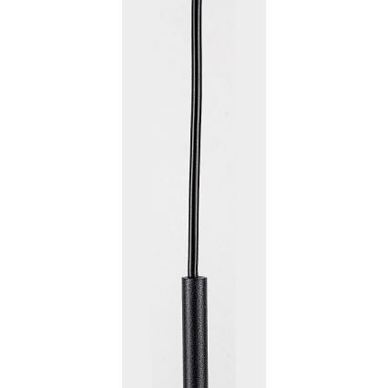 Rabalux - Bathroom ljuskrona på snöre 1xE27/15W/230V svart IP44