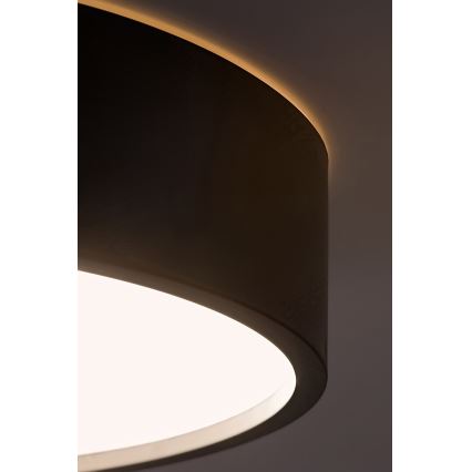 Rabalux - LED taklampa LED/18W/230V IP44 4000K diameter 28 cm svart
