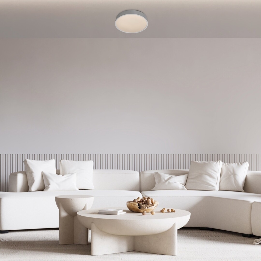Rabalux - LED taklampa LED/18W/230V IP44 4000K silver diameter 28 cm
