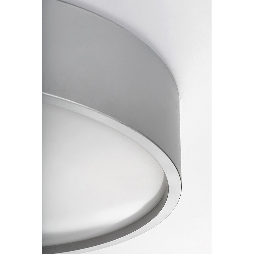 Rabalux - LED taklampa LED/18W/230V IP44 4000K silver diameter 28 cm
