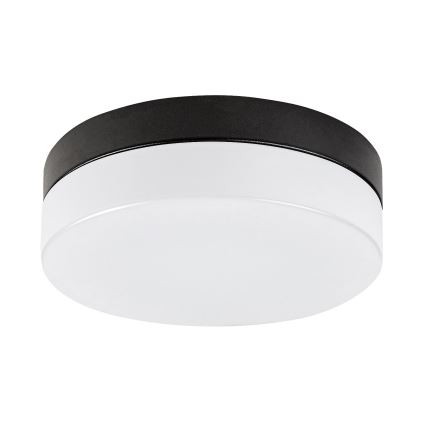 Rabalux - LED taklampa för badrum LED/15W/230V IP44 4000K diameter 23 cm svart