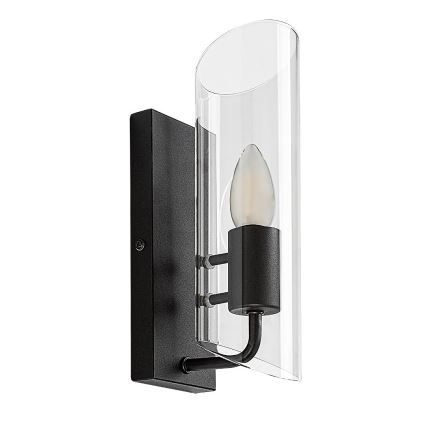 Rabalux - Vägglampa för badrum 1xE14/12W/230V IP44 svart