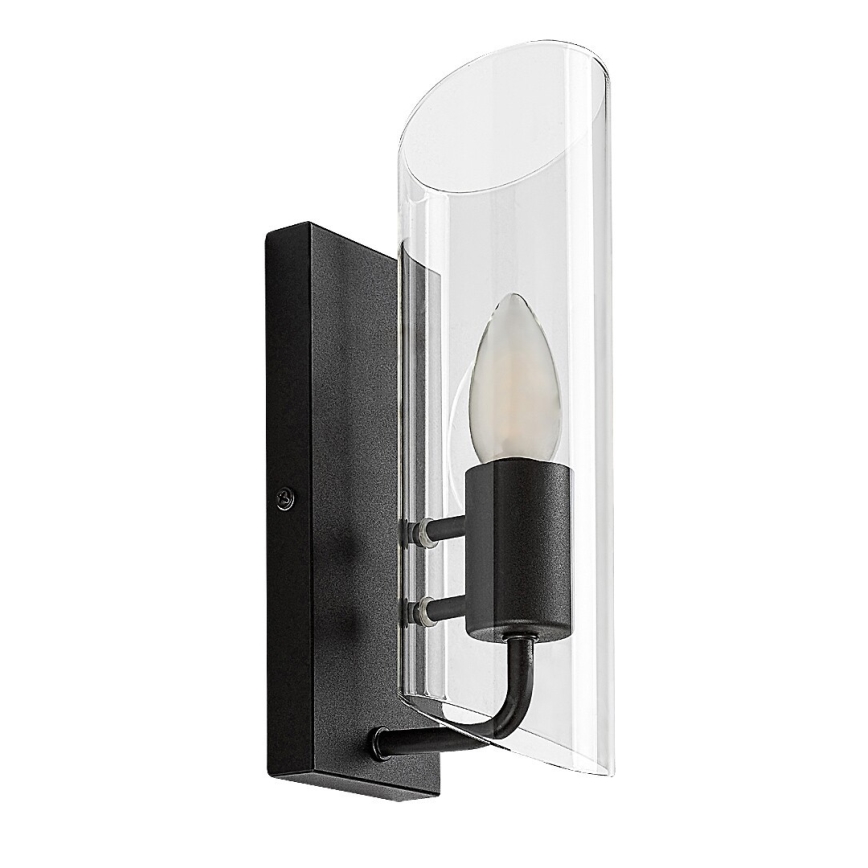 Rabalux - Vägglampa för badrum 1xE14/12W/230V IP44 svart