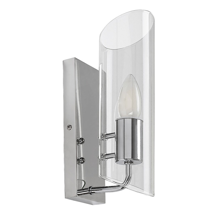 Rabalux - Vägglampa för badrum 1xE14/12W/230V IP44 skinande krom