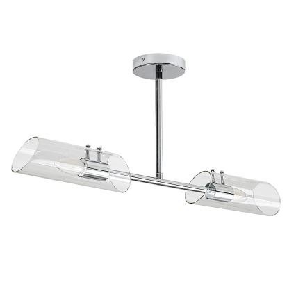 Rabalux - Badrum hängande ljuskrona 2xE14/12W/230V IP44 skinande krom
