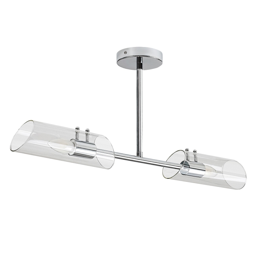 Rabalux - Badrum hängande ljuskrona 2xE14/12W/230V IP44 skinande krom