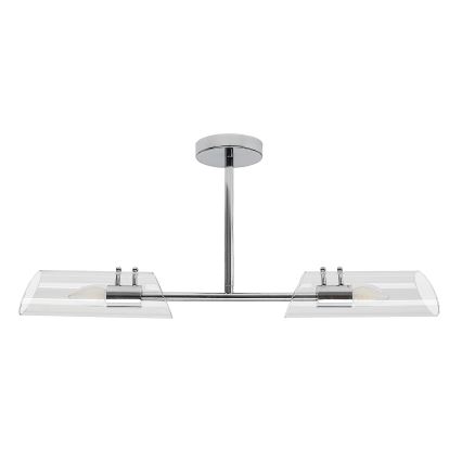 Rabalux - Badrum hängande ljuskrona 2xE14/12W/230V IP44 skinande krom
