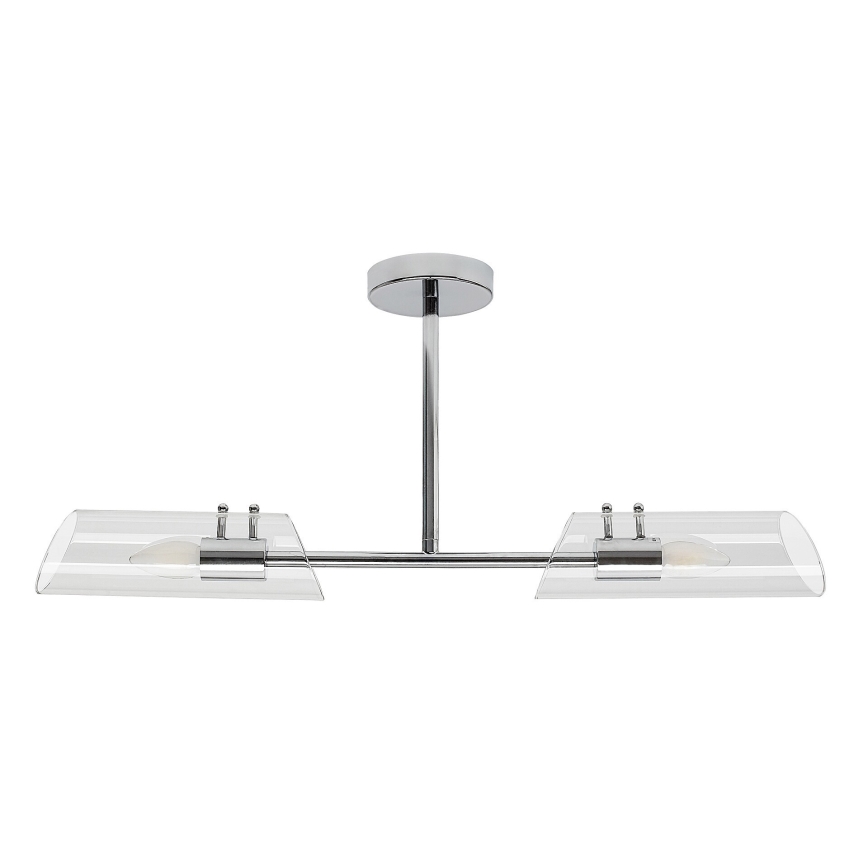 Rabalux - Badrum hängande ljuskrona 2xE14/12W/230V IP44 skinande krom