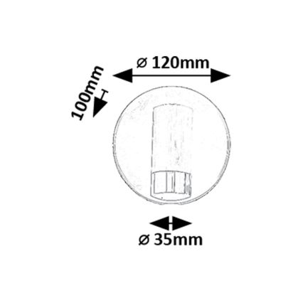 Rabalux - LED väggspotlight LED/3W/230V 4000K