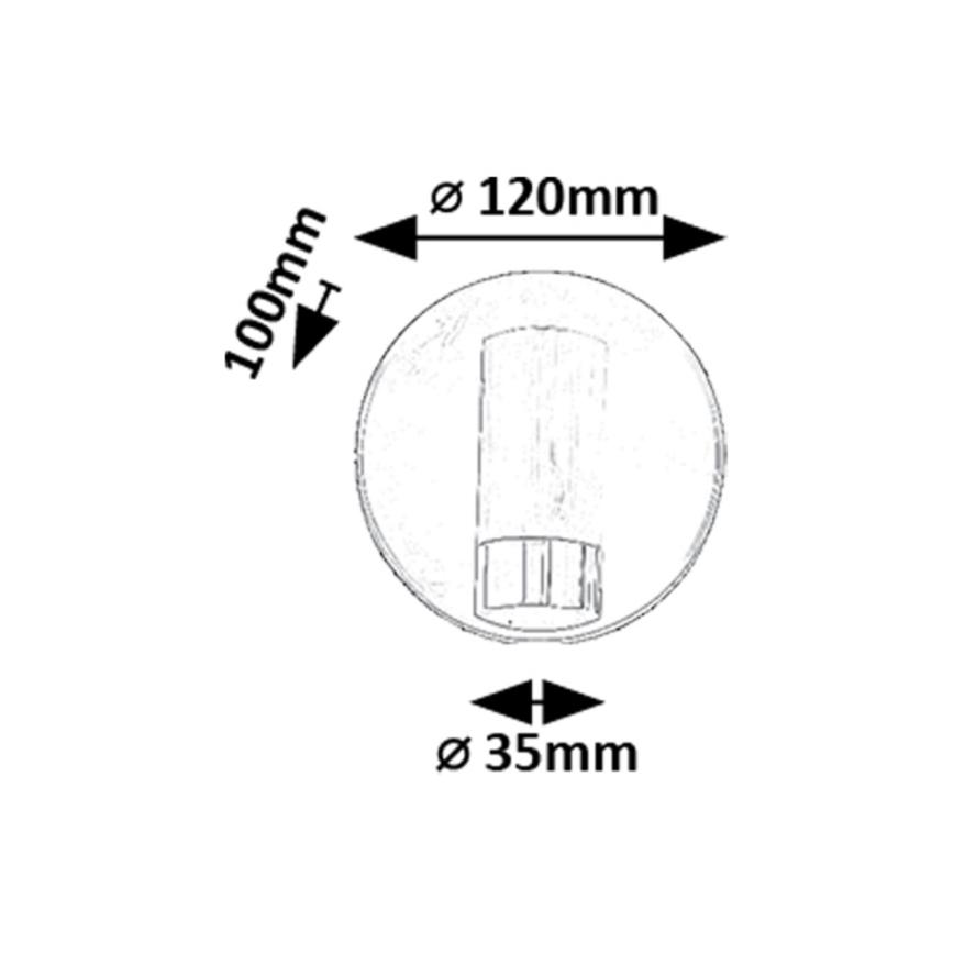 Rabalux - LED väggspotlight LED/3W/230V 4000K