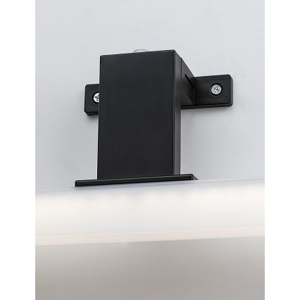 Rabalux - LED-spegelbelysning för badrum LED/9W/230V IP44 60 cm svart