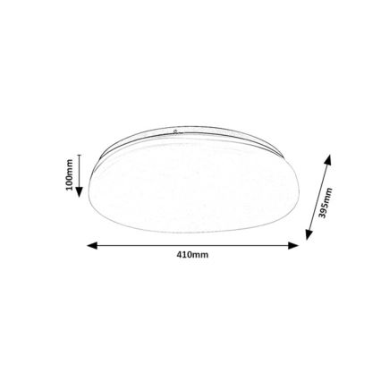 Rabalux - LED taklampa för badrum LED/24W/230V IP44 Ø 41 cm