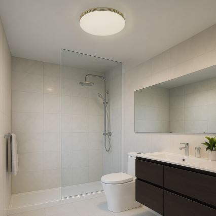 Rabalux - LED takarmatur för badrum LED/18W/230V IP44 diameter 34 cm