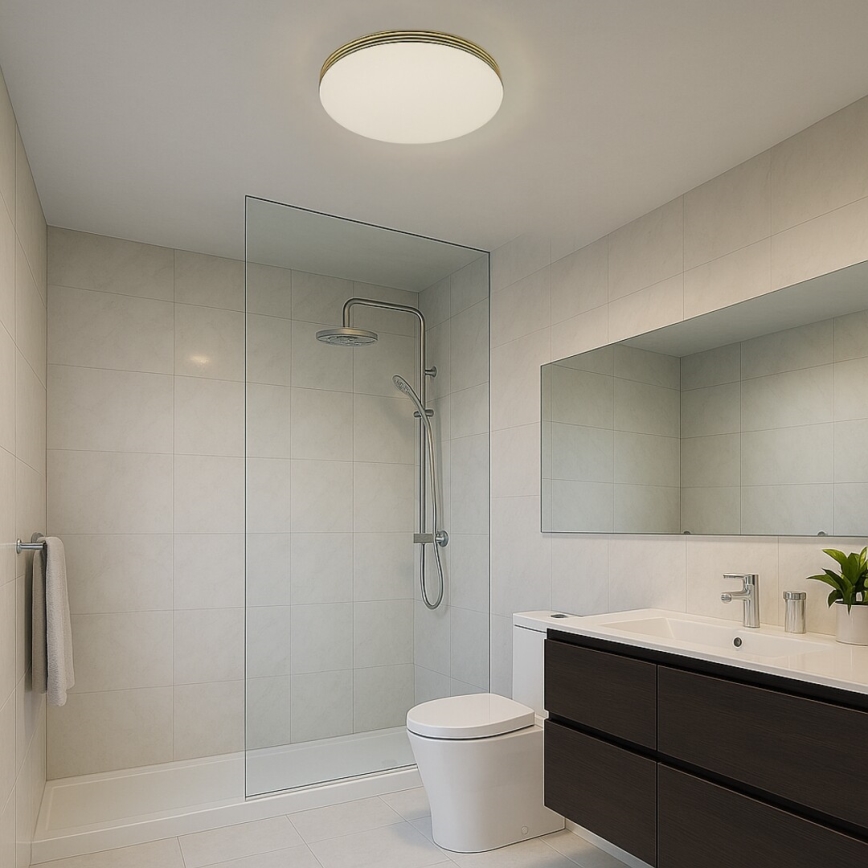 Rabalux - LED takarmatur för badrum LED/18W/230V IP44 diameter 34 cm